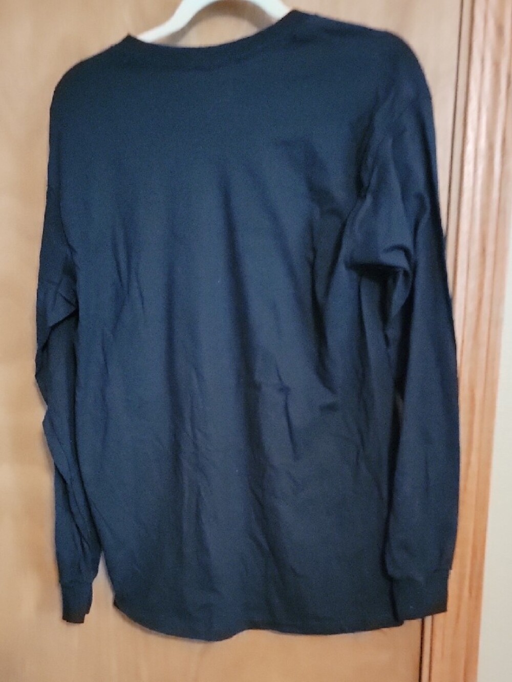 Gildan Black Long-Sleeve Tee with Cowgirl 'Boots' Graphic - Picture 3 of 3
